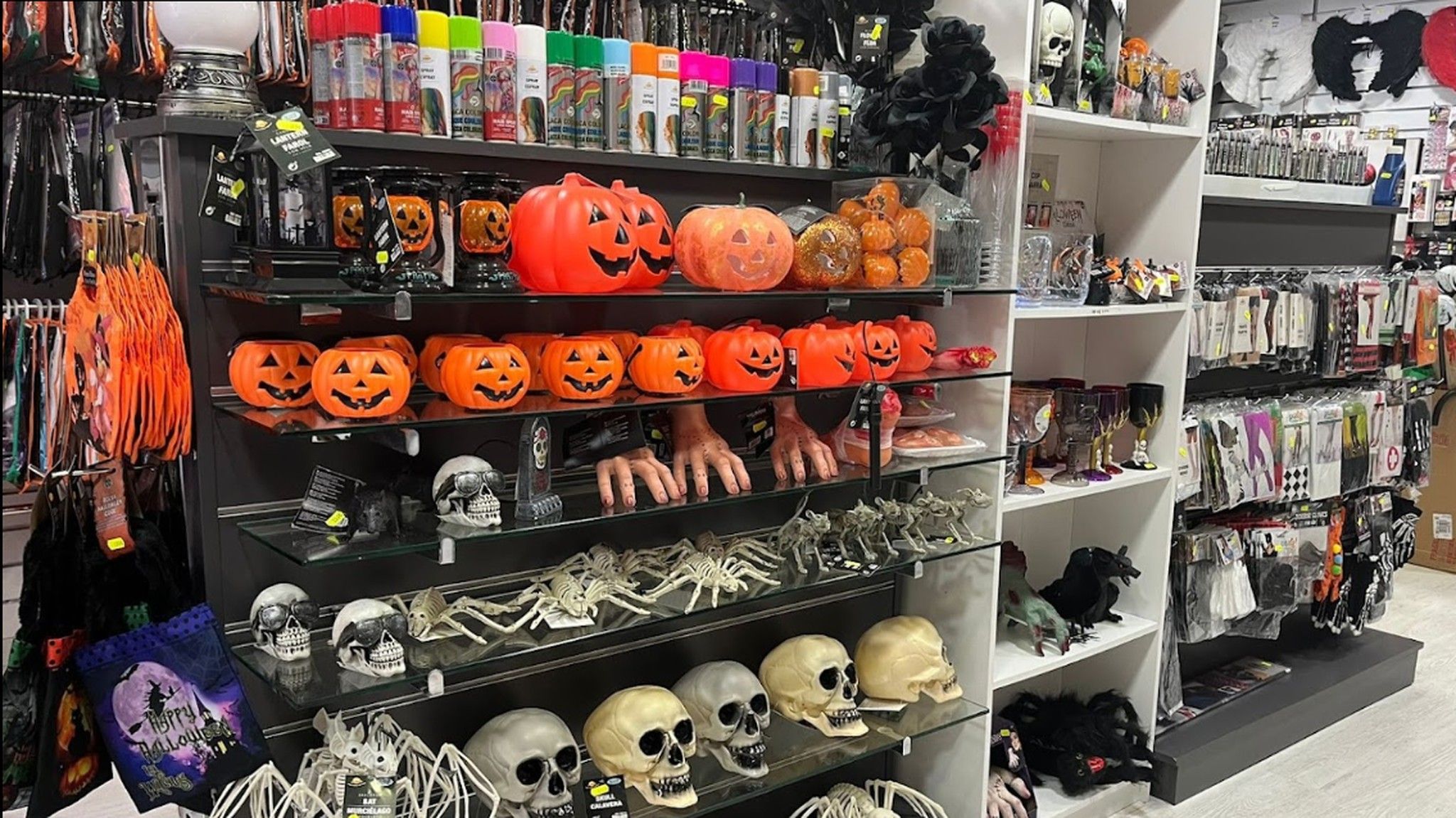 Tienda física especial Halloween