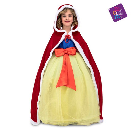 Capa roja princesa infantil