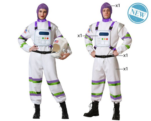 Disfraz astronauta buzz lightyear adulto