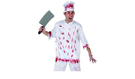 Disfraz adulto cocinero zombie