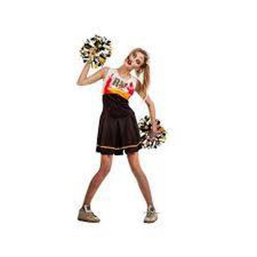 Woman zombie cheerleader costume