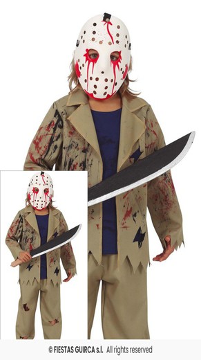 Disfraz infantil de asesino Jason