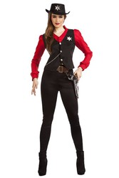 Mädchen Sheriff Kostüm