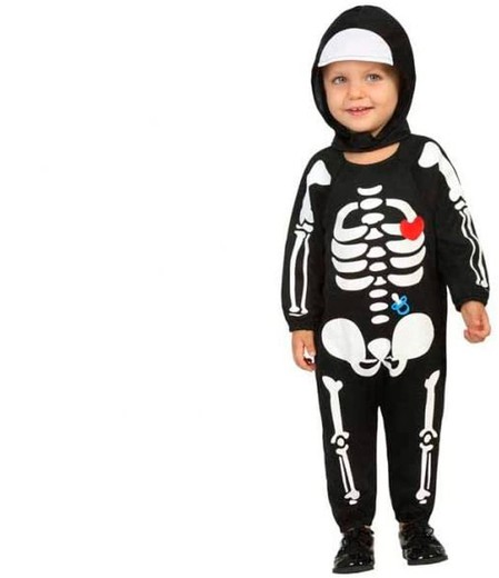 Disfraz para bebé de esqueleto