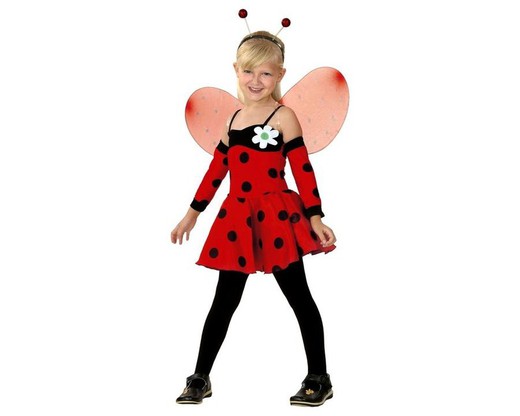 Costume de fée coccinelle 10-12