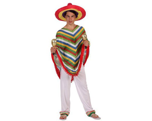Disfraz de mexicano adulto