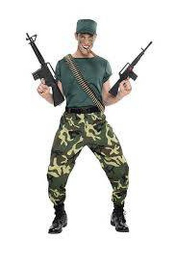 Military man costume