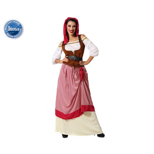Mittelalterliches Dienstmädchen-Mädchen-Kostüm