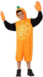 Disfraz de naranja niño