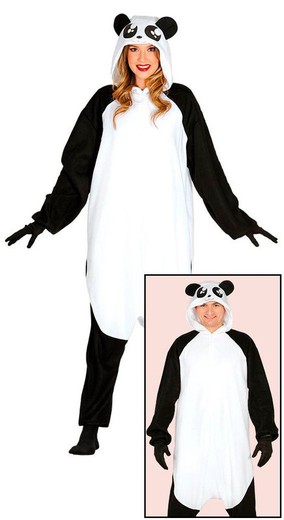 Fato de pijama panda