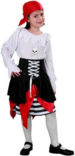 Girl pirate costume