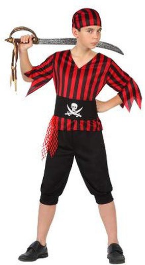 Fato de pirata infantil