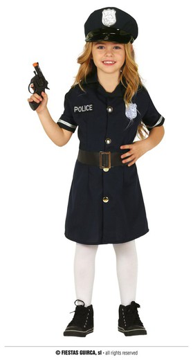 Disfraz de Policia Niña