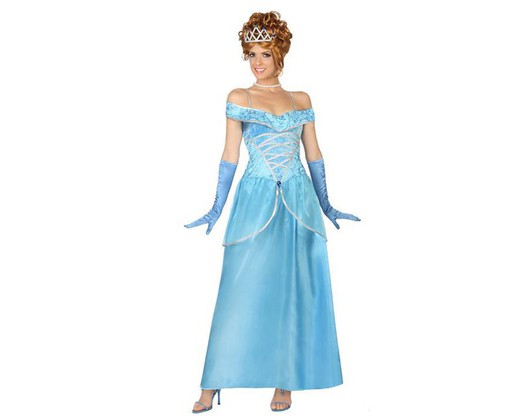 Disfraz de princesa azul