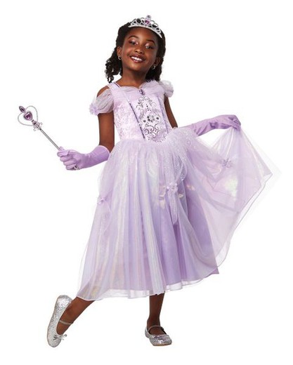 Disfraz de princesa Lila infantil