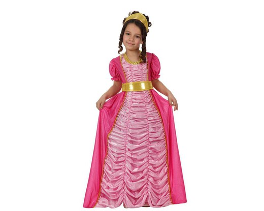 Disfraz de princesa rosa infantil