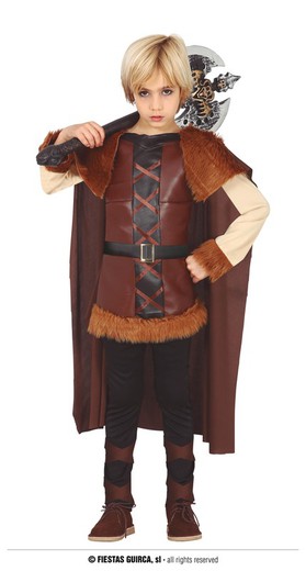 Disfraz de Vikingo-Vikinga unixes infantil