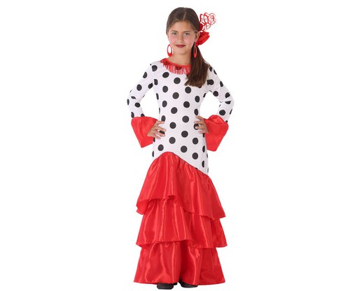 Disfraz flamenca  infantil