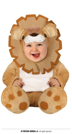 Disfraz de león bebe