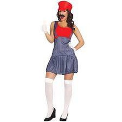 Mario Bros Mädchen Kostüm