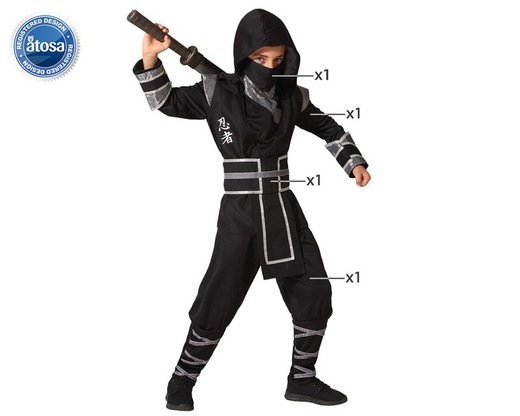 Disfraz ninja infantil