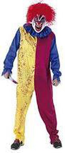 Psycho ad clown costume