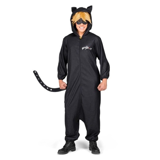 Disfraz pijama Cat Noir adulto