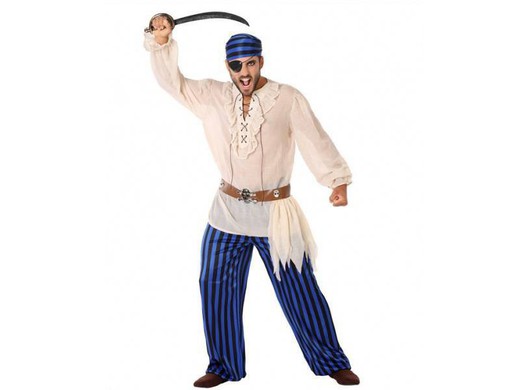 Disfraz pirata hombre atosa