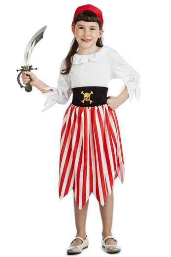 Piratenmädchen-Kostüm