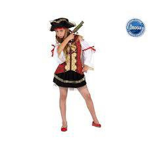 Disfraz de pirata niña infantil