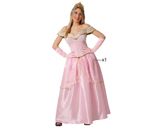 Disfraz princesa rosa