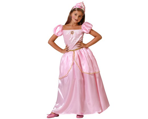 Disfraz Princesa Rosa Infantil