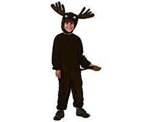Black reindeer costume