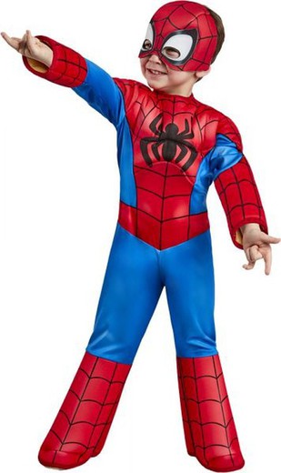 Disfraz spiderman amazing friends infantil