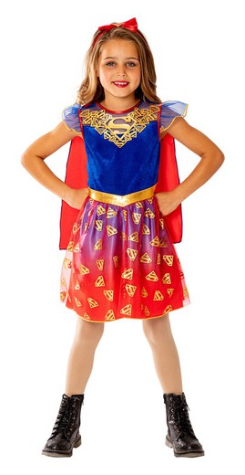 Disfraz supergirl deluxe infantil
