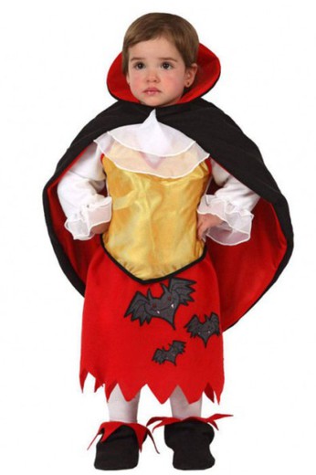 Disfraz para bebé infantil vampiresa
