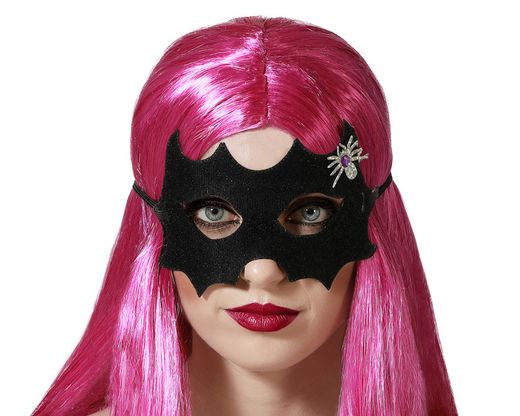 Antifaz Halloween Negro