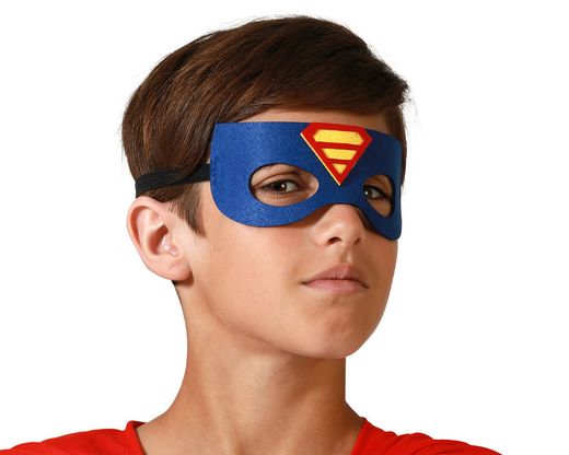 Antifaz Heroe Comic Azul 77706