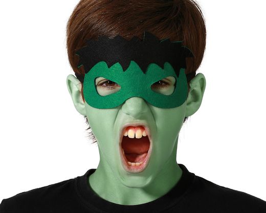 Antifaz Heroe Comic Verde 77703