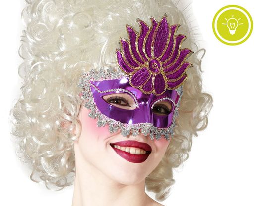 Antifaz Luz Morado 75944