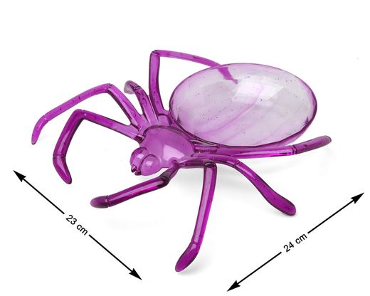 Bandeja 24X23X6Cm Araña Morado