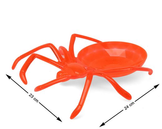 Bandeja 24X23X6Cm Araña Naranja