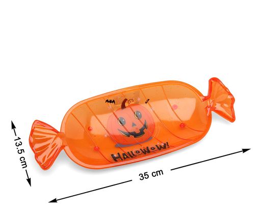Bandeja 35X13.5X4 Cm Halloween Calabaza Naranja