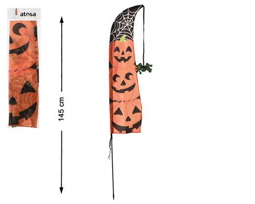 Bandera De Patio 145X29 Cm Calabaza
