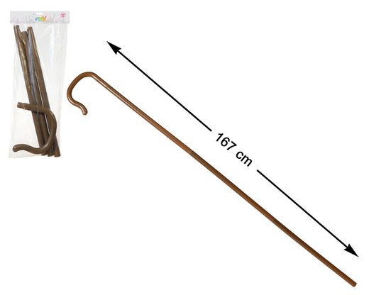 Baston 167 Cm Desmontable Marron 76087