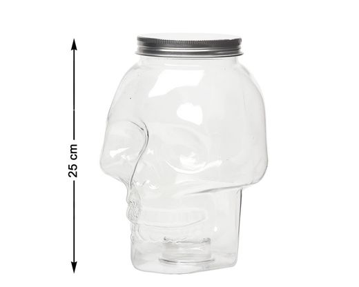 Bote Calavera 25X10X11 Cm