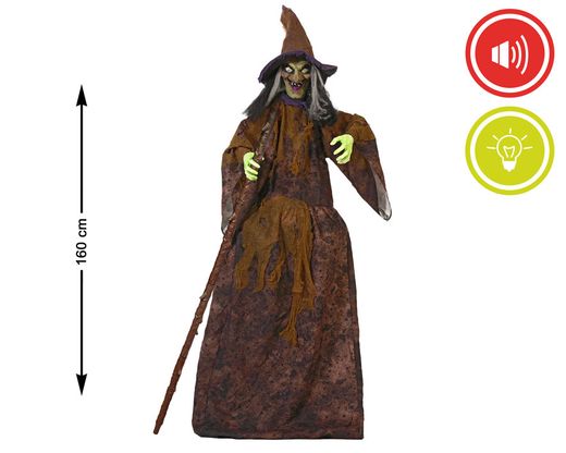 Bruja 160 Cm Luz/Sonido