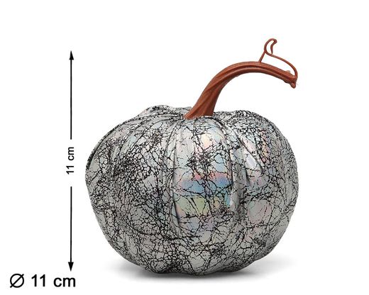 Calabaza 11X11Cm Plateado
