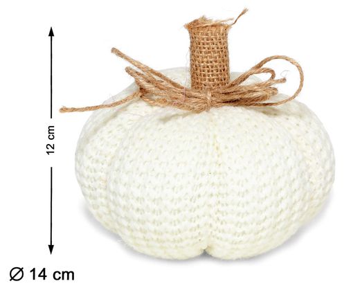 Calabaza 12Cm Blanco