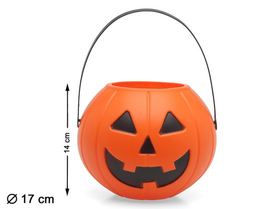 Calabaza 14 X 17 Cm  Naranja